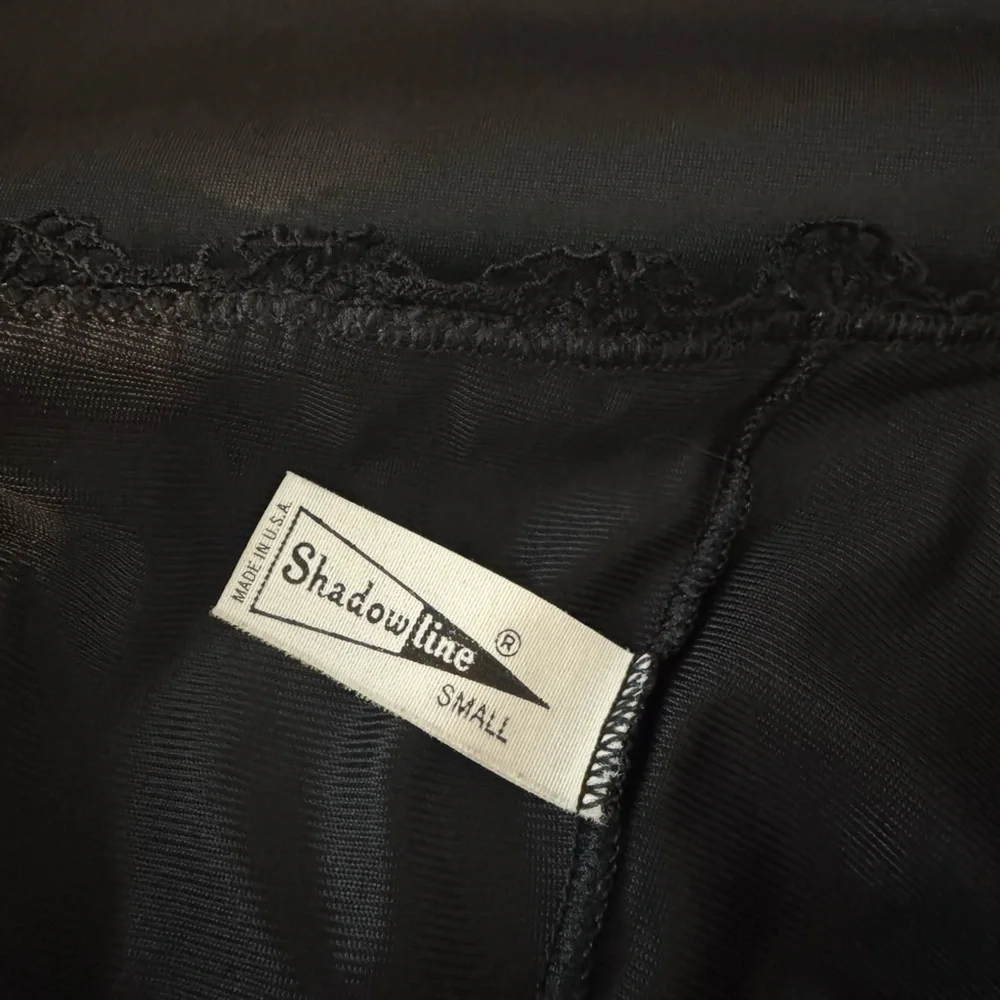 Vintage Shadowline Lace Slip Dress - Picture 6 of 8